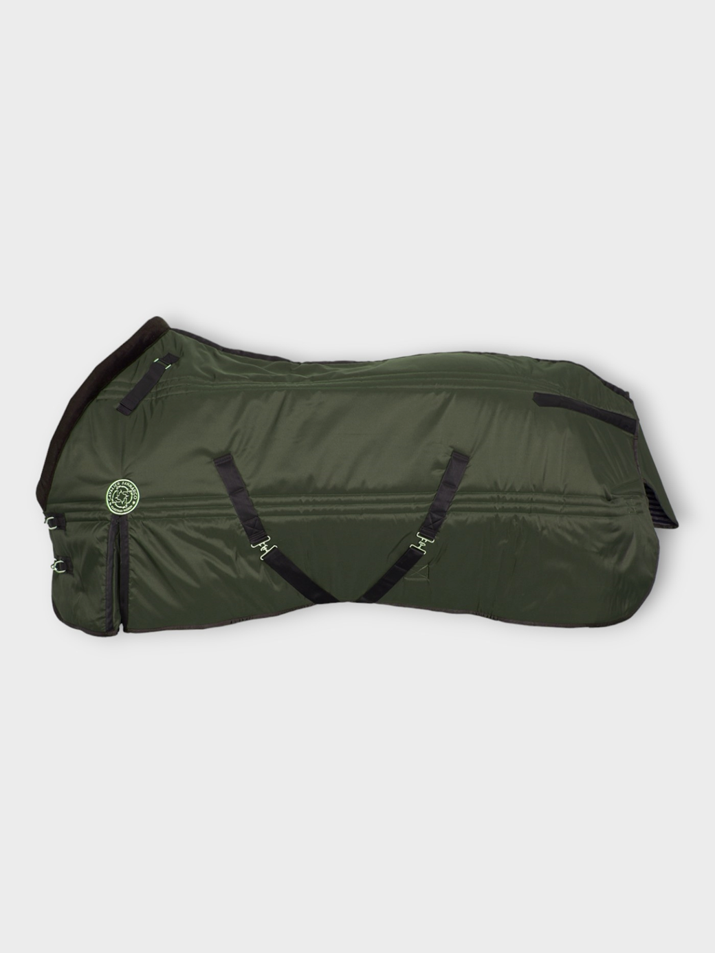 ALASKA-P GREEN WINTER STABLE RUG 