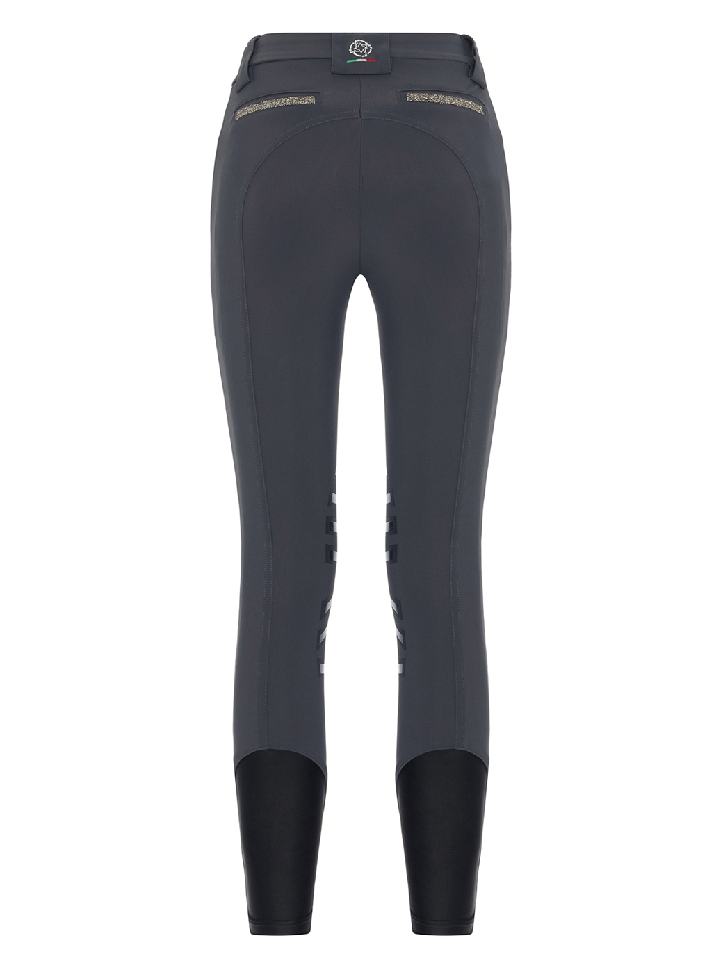 ALEA DARK GRAY WOMEN'S KNEE GRIP PRO BREECHES 