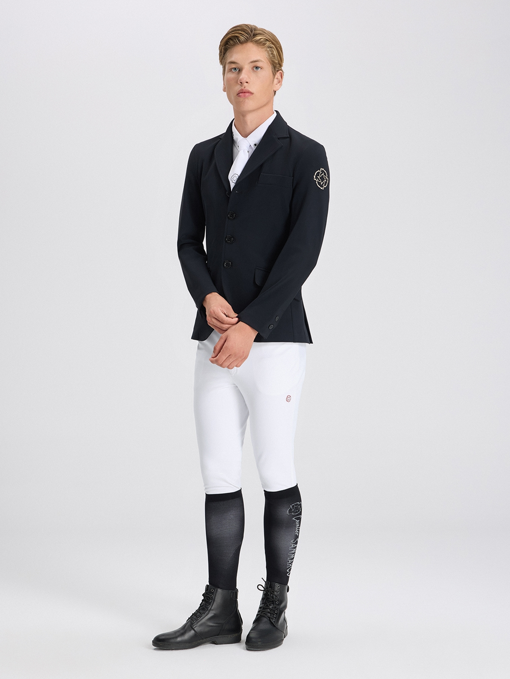 AREZZO BLACK MEN'S PRO COMPETITION JACKET 