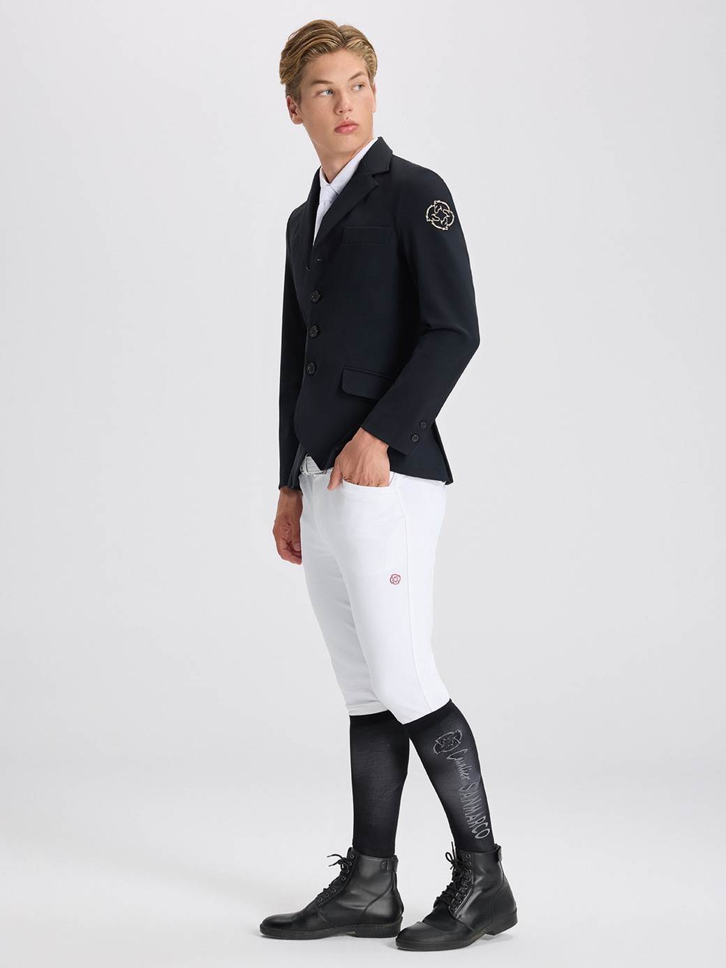 AREZZO BLACK MEN'S PRO COMPETITION JACKET 