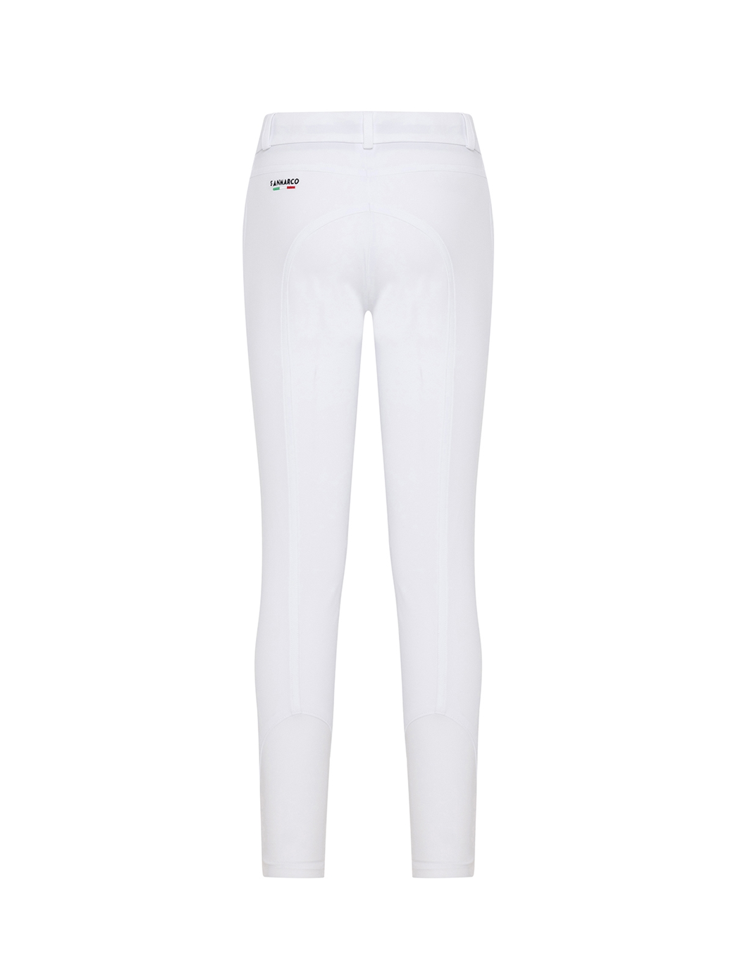 ATLANTIS-W WHITE KID'S UNISEX KNEE GRIP PRO WINTER BREECHES 