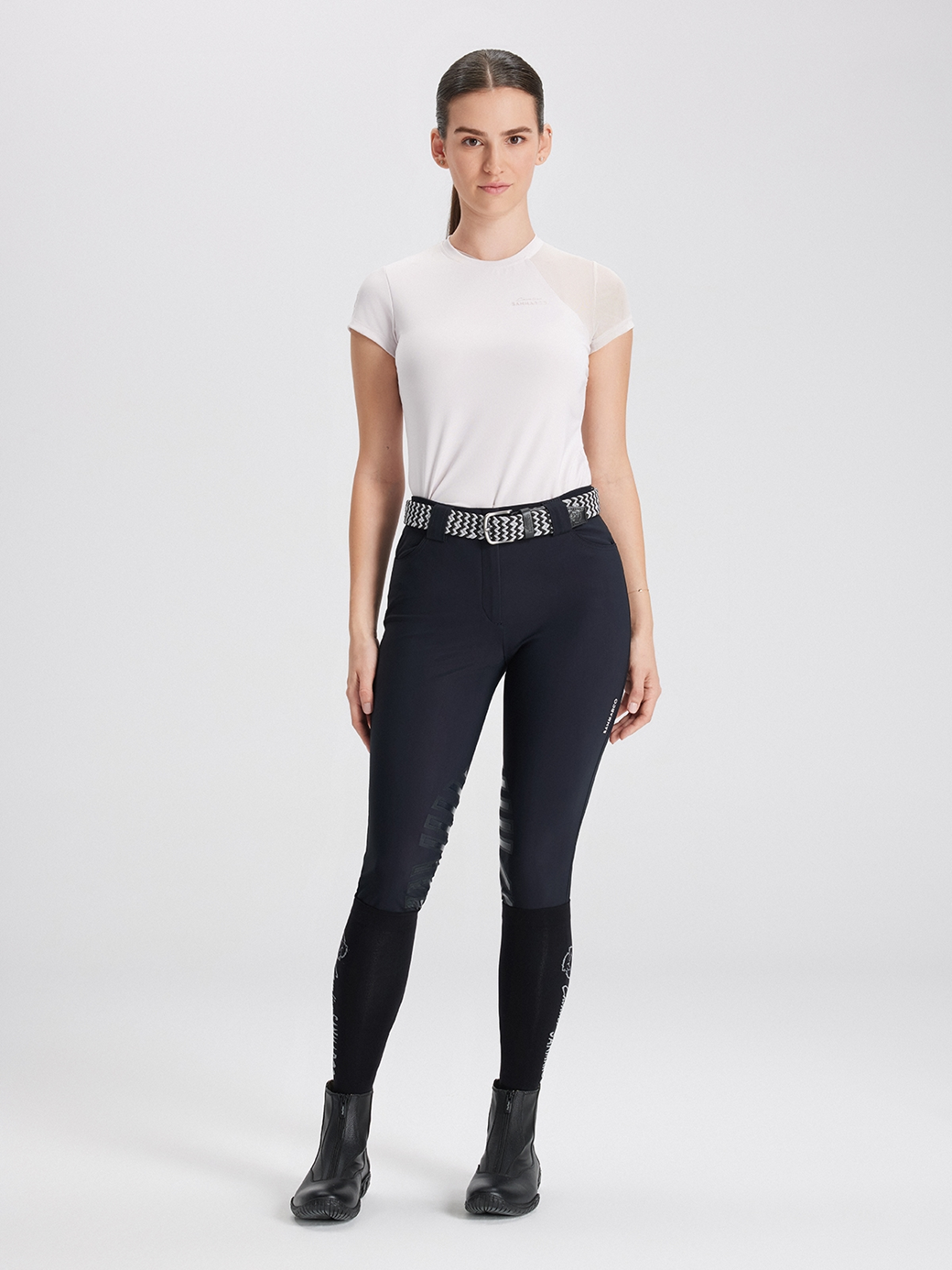 BELLA ECRU WOMEN'S TECH T-SHIRT 