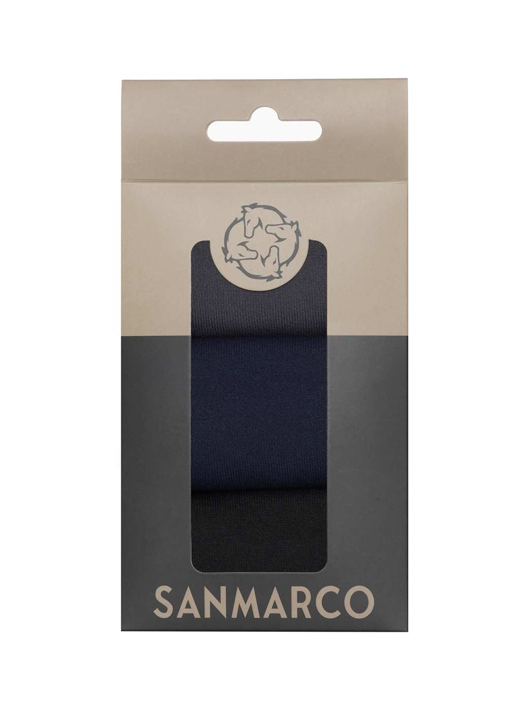 FONDI-3XB SET #5/D.Gray,Navy,Black WOMEN'S ALL-SEASON RIDING SOCKS 3 PACK BUNDLE 
