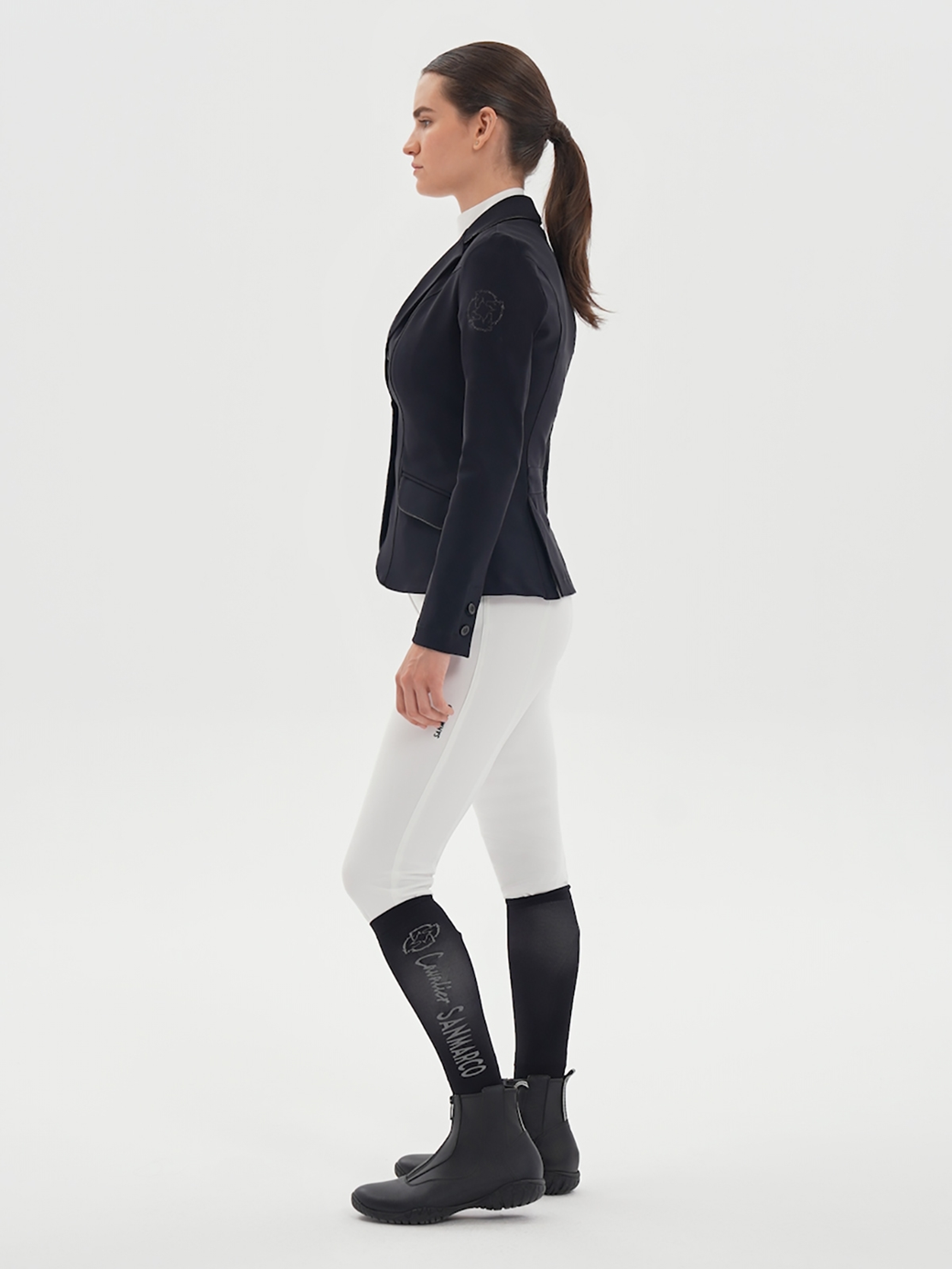 GORLA MINORE BLACK WOMEN'S PRO COMPETITION JACKET 