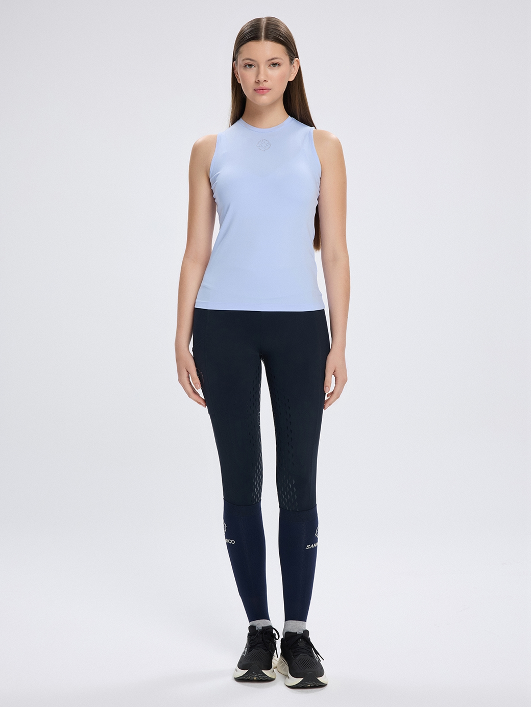 IBIZA CELESTIAL BLUE WOMEN'S SLEEVELESS T-SHIRT 