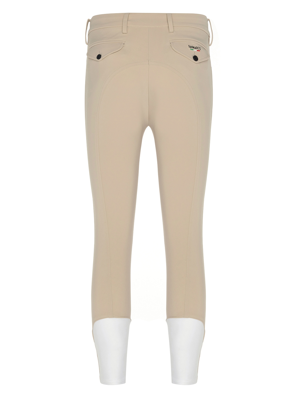 LEONARDO BEIGE MEN'S KNEE GRIP PRO BREECHES 