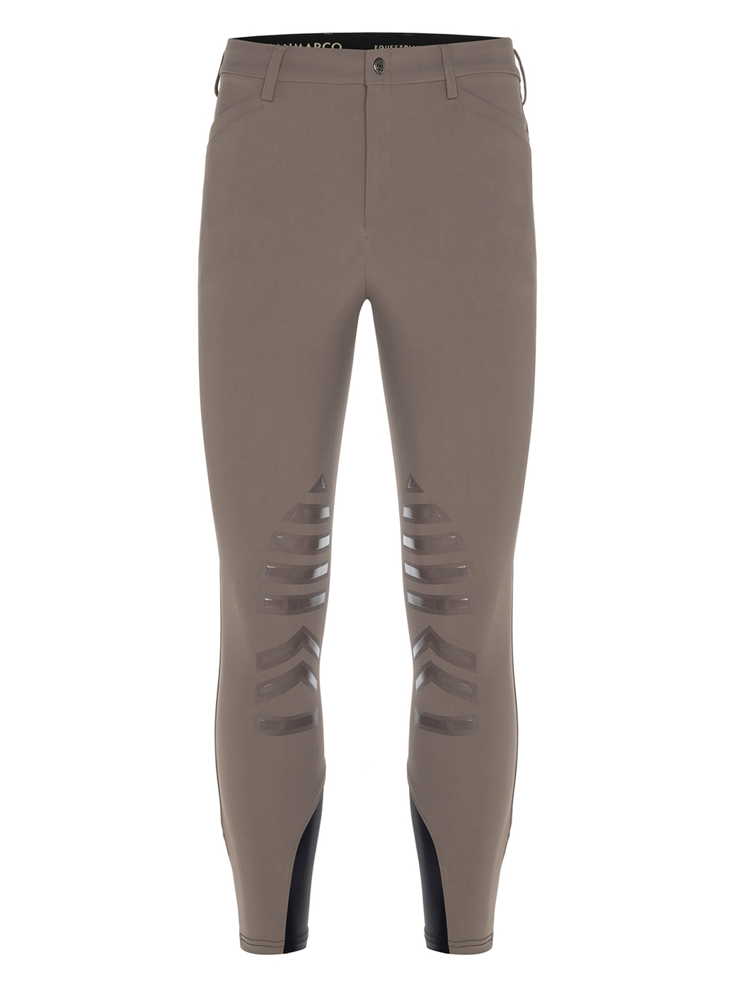 LEONARDO TAUPE MEN'S KNEE GRIP PRO BREECHES 