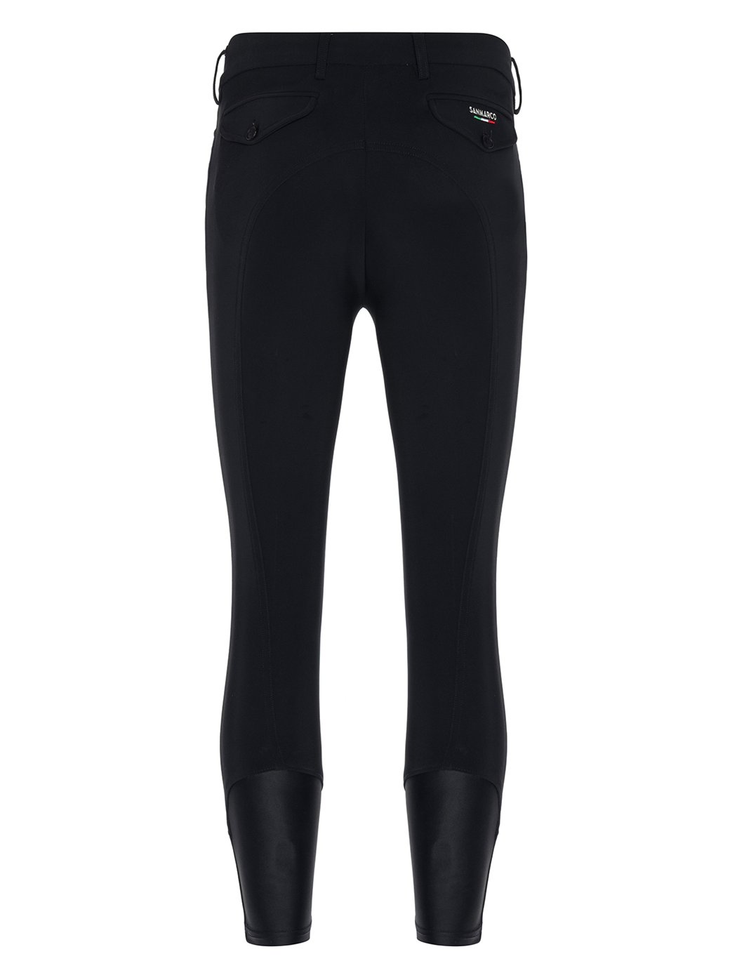 LEONARDO-W BLACK MEN'S KNEE GRIP PRO WINTER BREECHES 