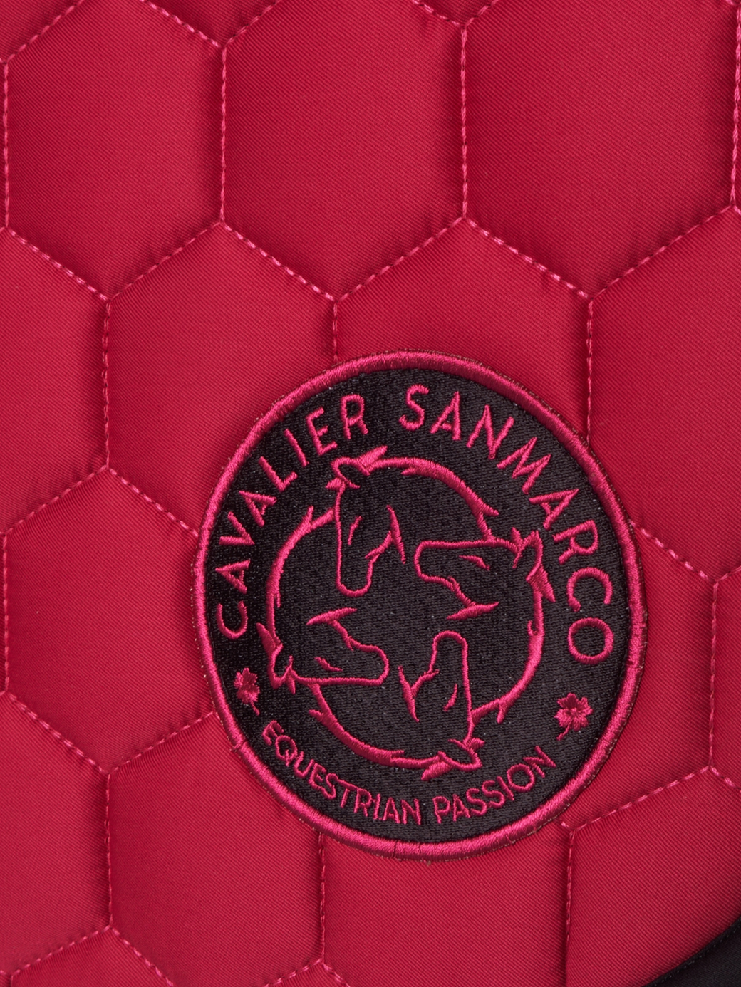 PARIS-P FUCHSIA/BLACK HONEYCOMB SADDLEPAD 