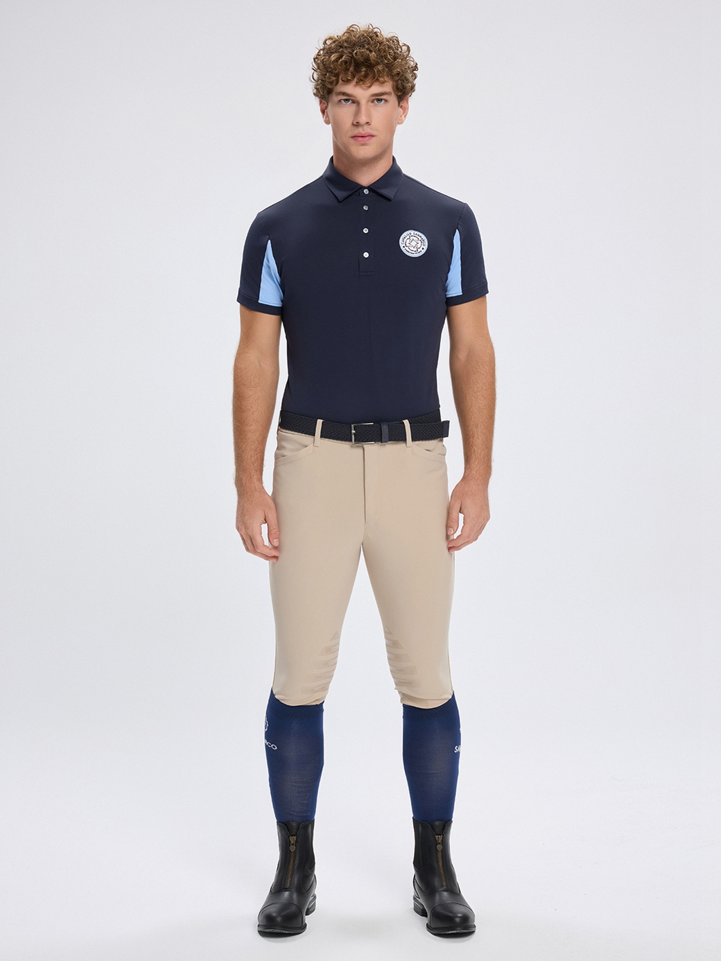 SAN DIEGO NAVY MEN'S TECH TRAINING POLO SHORT SLEEVE 