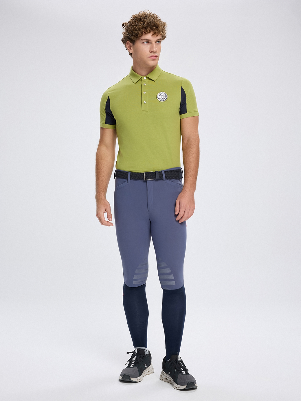 SAN DIEGO PISTACHIO GREEN MEN'S TECH TRAINING POLO SHORT SLEEVE 