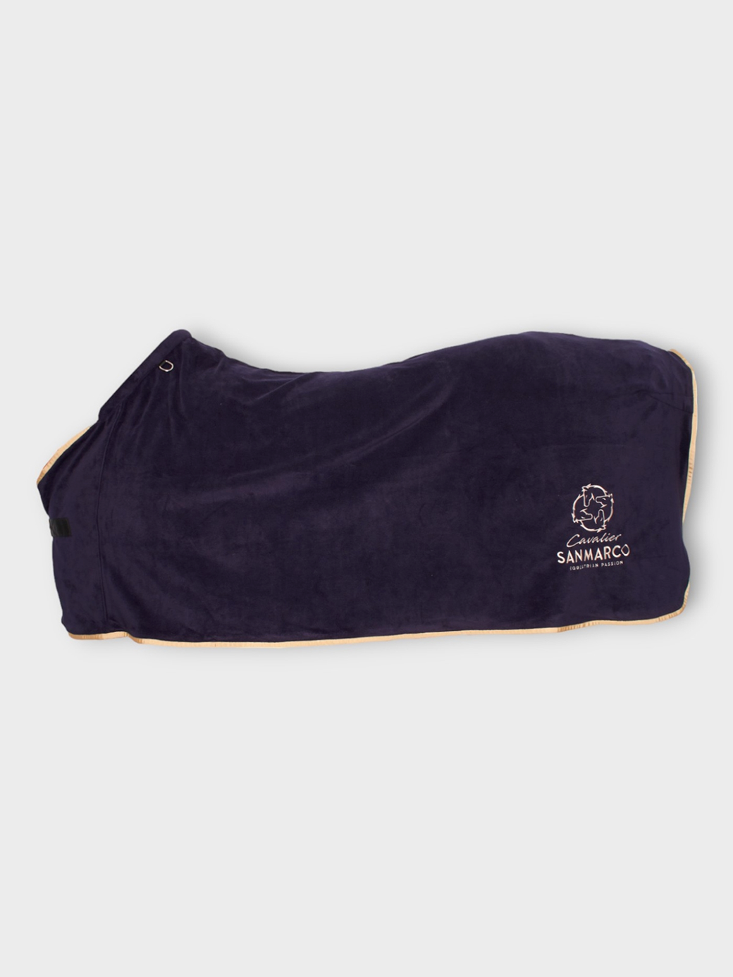 TORONTO-P NAVY/GOLD FLEECE BLANKET 