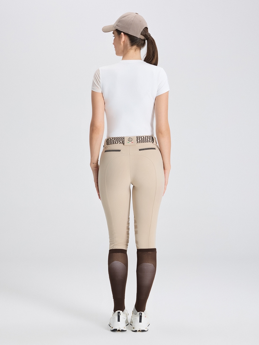 ALEA BEIGE WOMEN'S KNEE GRIP PRO BREECHES 