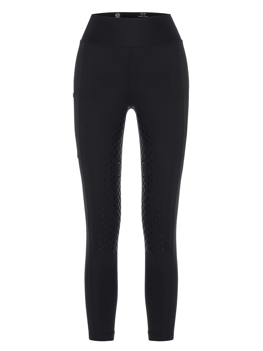 ALLEGRA BLACK WOMEN'S FULL GRIP PRO LEGGINGS 