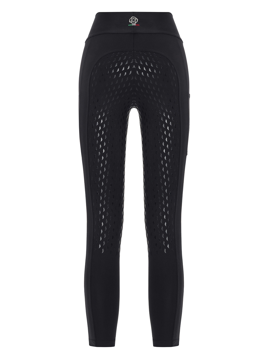 ALLEGRA BLACK WOMEN'S FULL GRIP PRO LEGGINGS 