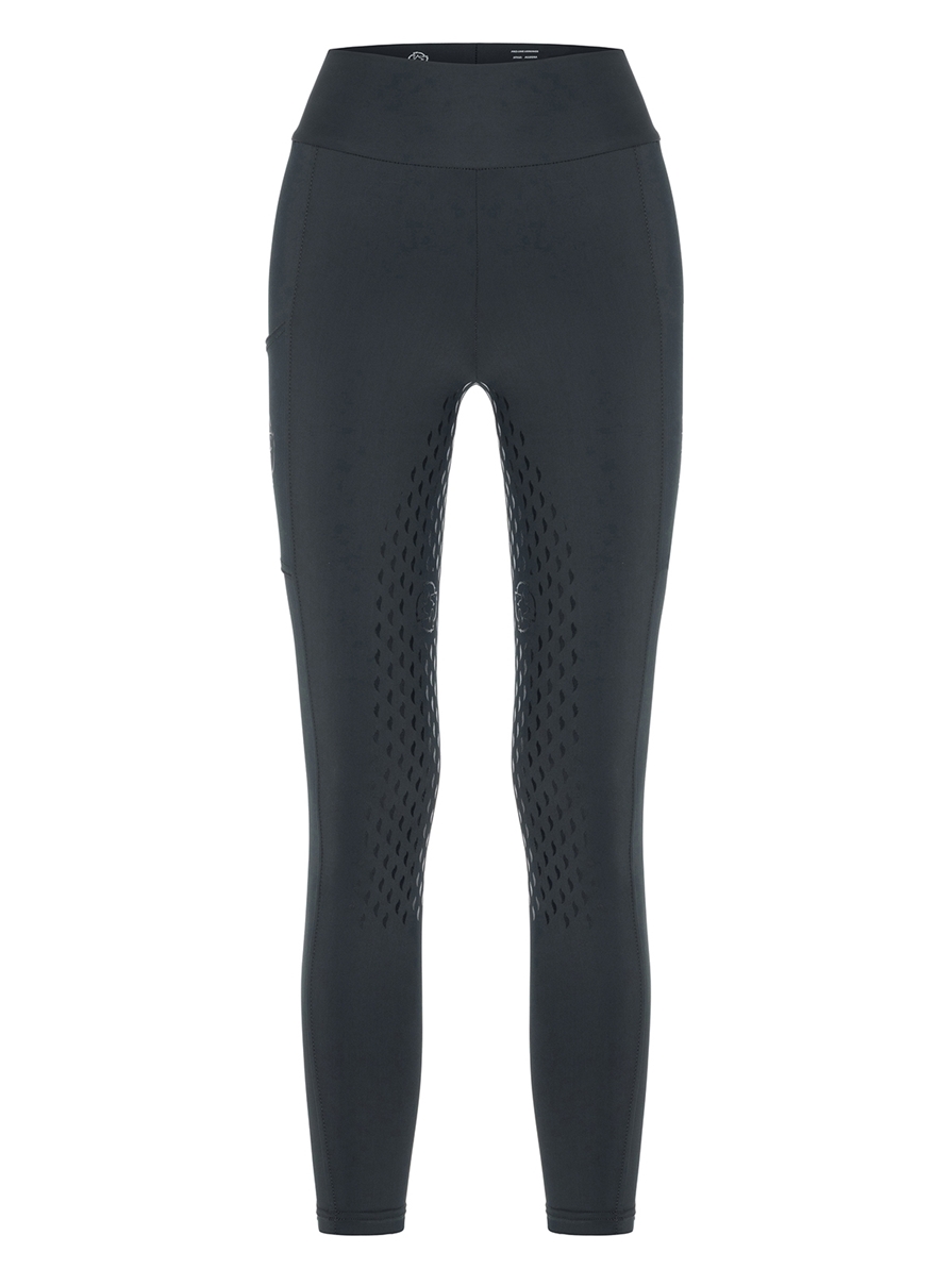 ALLEGRA DARK GRAY WOMEN'S FULL GRIP PRO LEGGINGS 