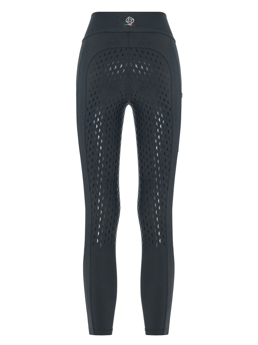 ALLEGRA DARK GRAY WOMEN'S FULL GRIP PRO LEGGINGS 