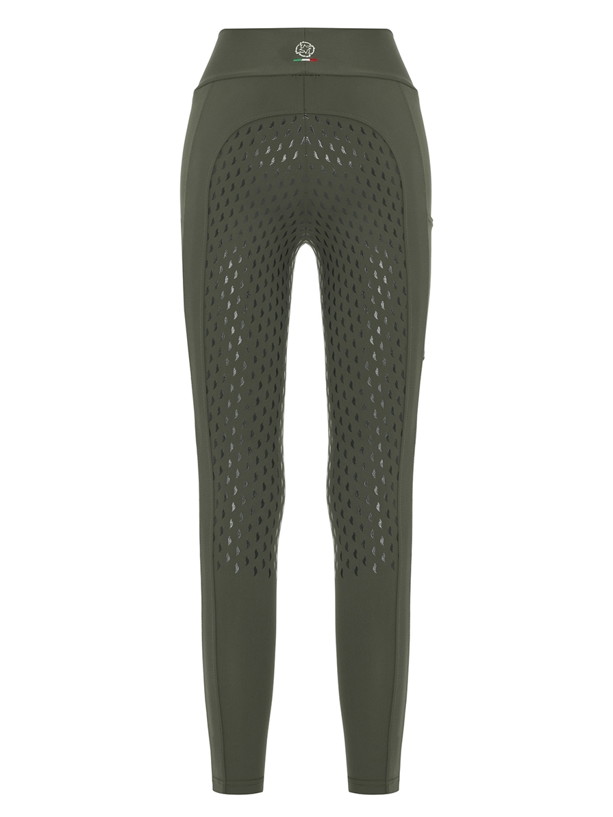 ALLEGRA GREEN WOMEN'S FULL GRIP PRO LEGGINGS 