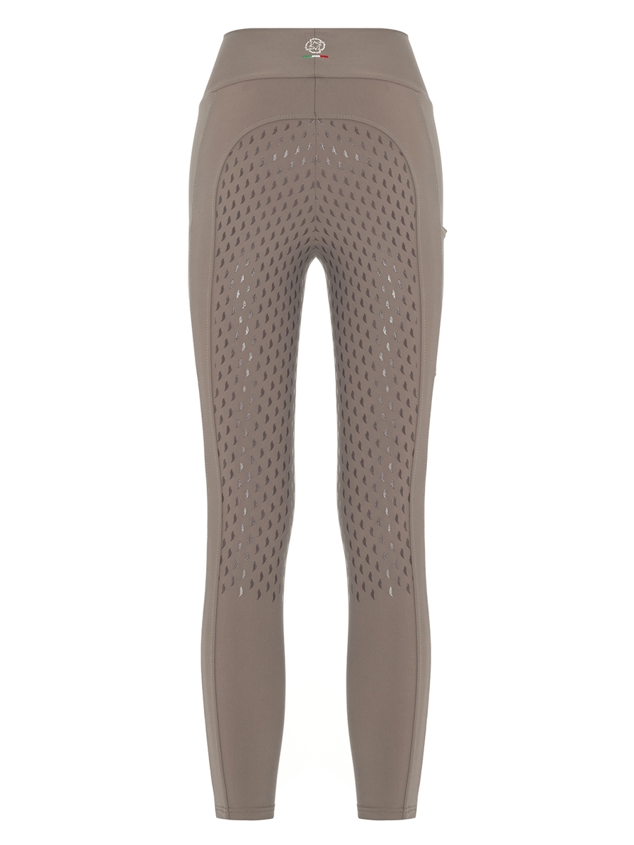 ALLEGRA TAUPE LEGGINGS FULL GRIP PRO DA DONNA 