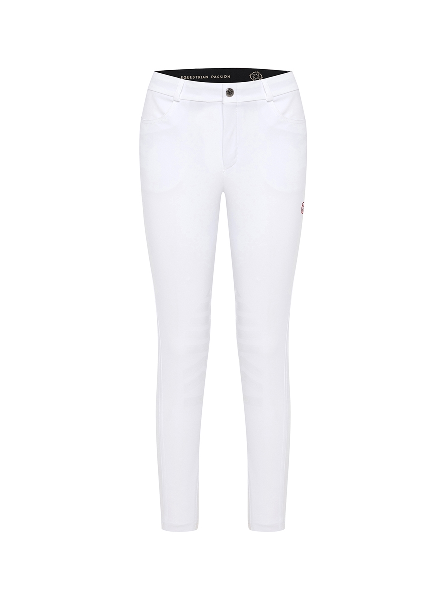 ATLANTIS-W WHITE PANTALONI INVERNALI KNEE GRIP PRO JUNIOR 