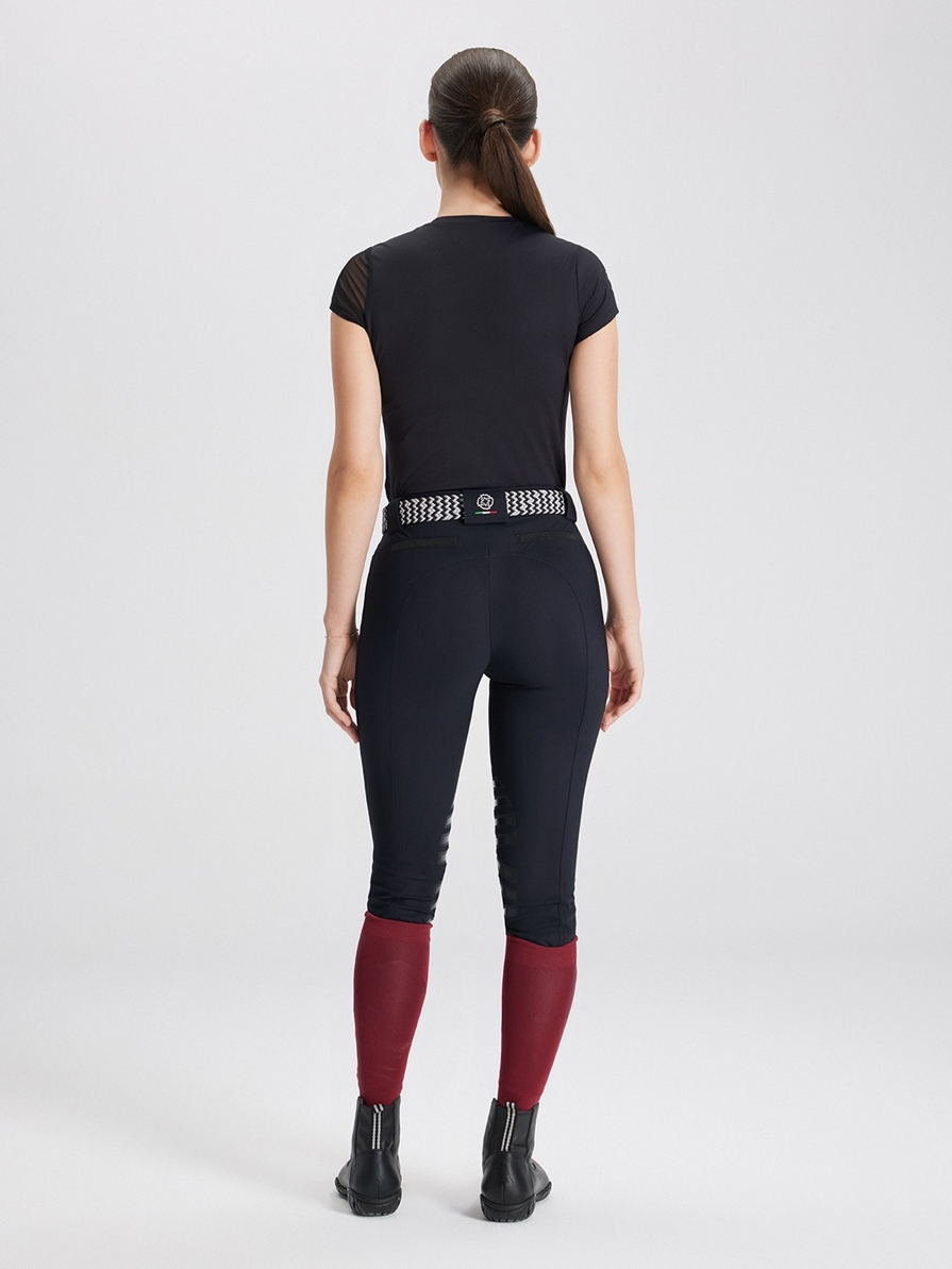 BELLA BLACK WOMEN'S TECH T-SHIRT 