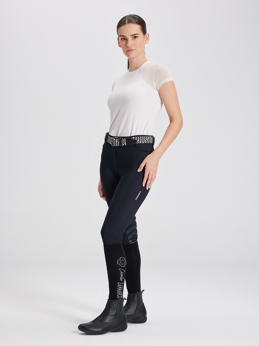 BELLA ECRU WOMEN'S TECH T-SHIRT 
