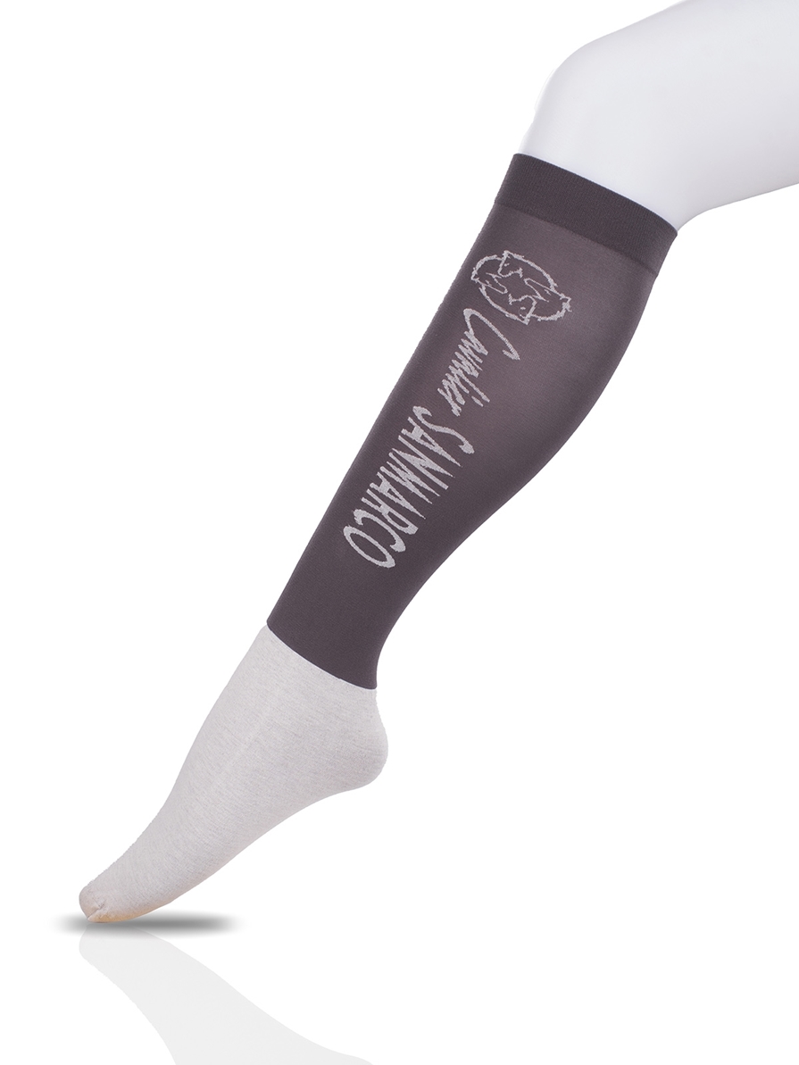 CAPRI-3XB SET #3/Navy,D.Gray,Brown UNISEX SUMMER RIDING SOCKS 3 PACK BUNDLE 
