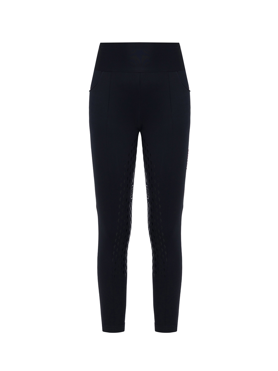 LUNA NAVY GIRL'S FULL GRIP PRO LEGGINGS 