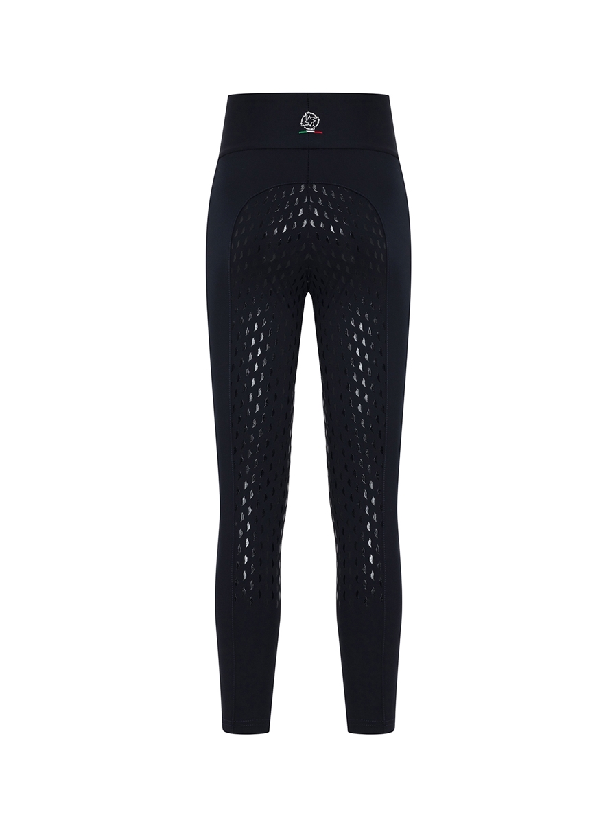 LUNA NAVY GIRL'S FULL GRIP PRO LEGGINGS 
