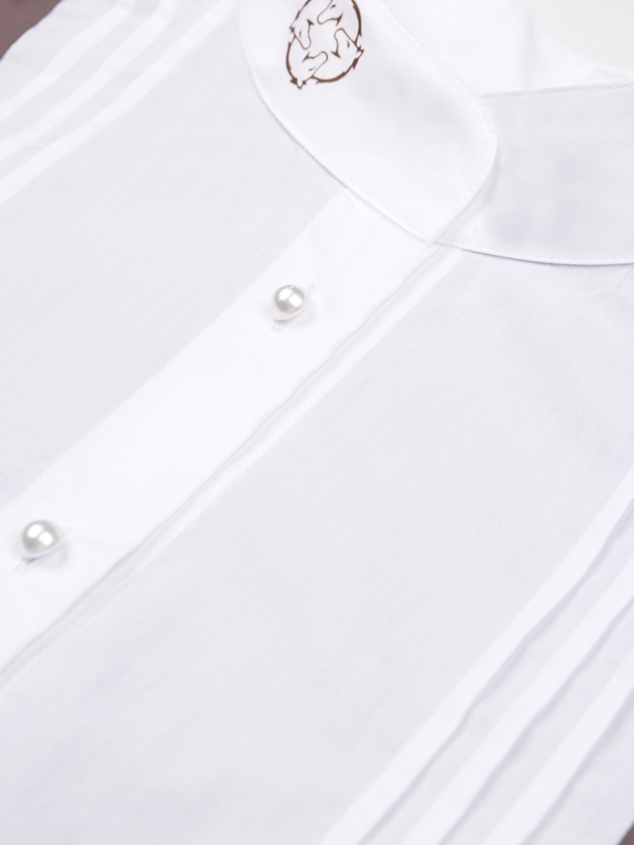 MARCELA MINK/WHITE WOMEN'S COMPETITION SHIRT BIB PANEL 
