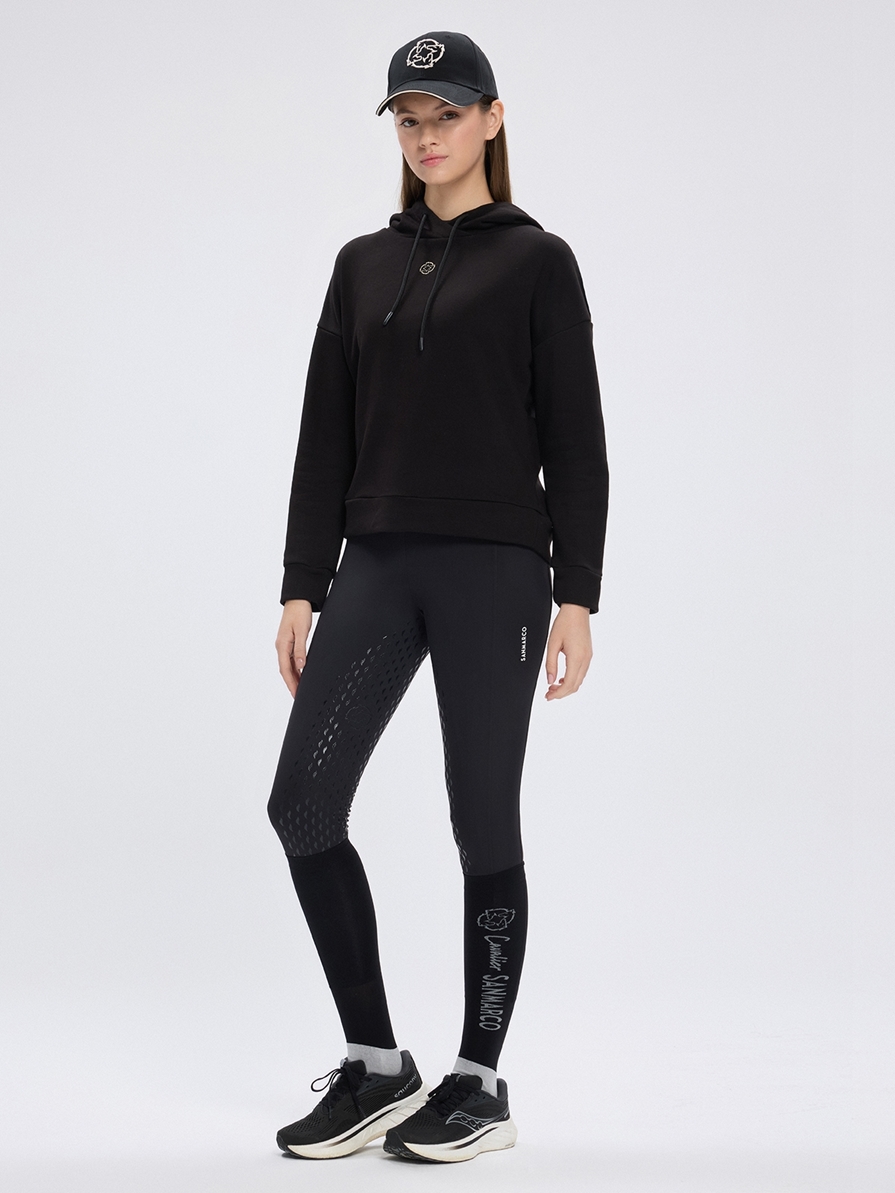 ODESA BLACK WOMEN'S HOODIE