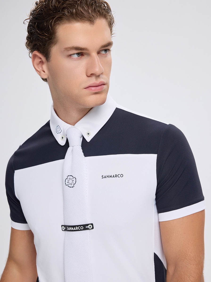 OXFORD WHITE CRAVATTA DA CONCORSO IN MAGLIA 