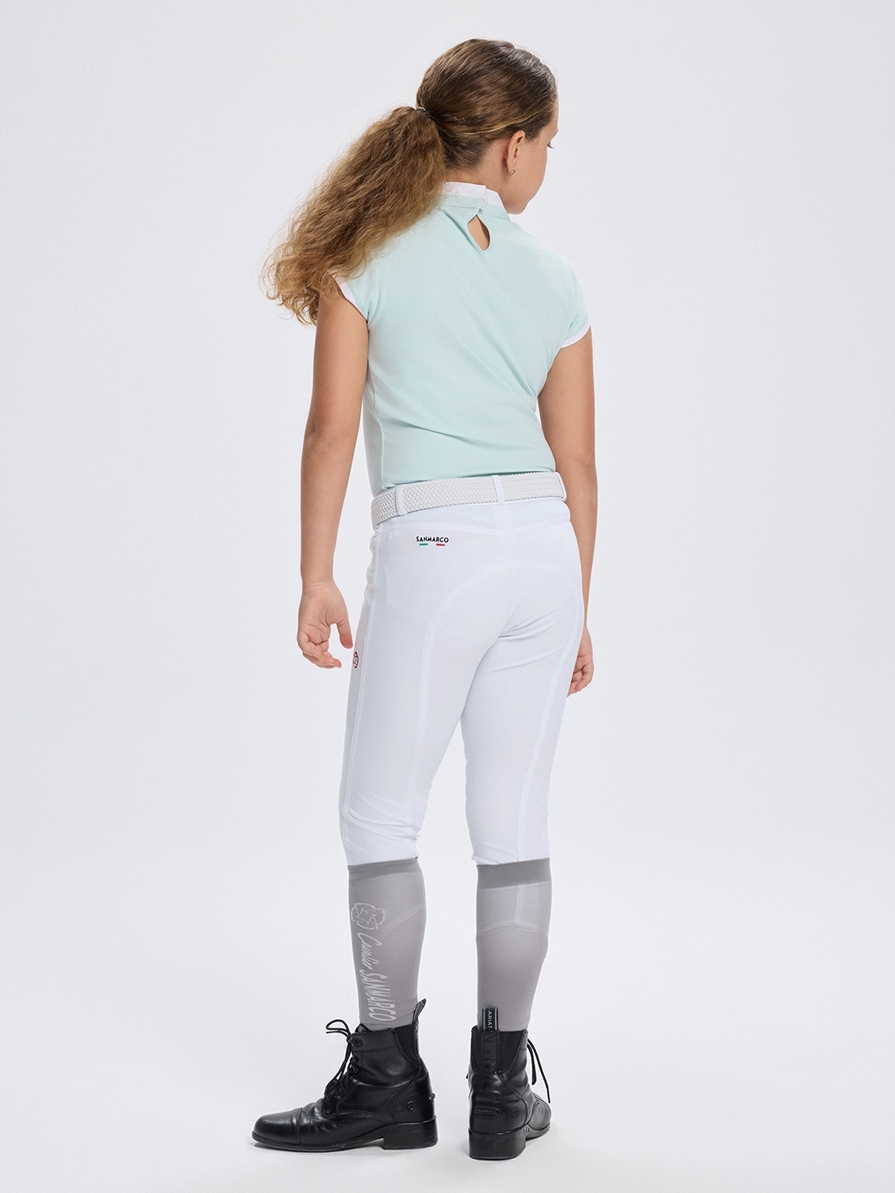 PADOVA-JR MINT POLO DA CONCORSO RAGAZZA MANICA CORTA 