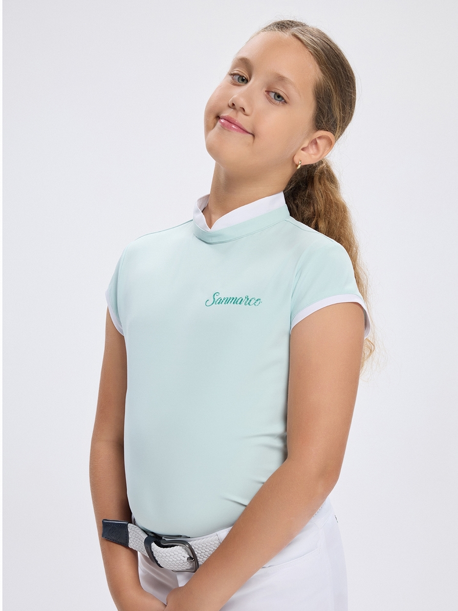PADOVA-JR MINT POLO DA CONCORSO RAGAZZA MANICA CORTA 
