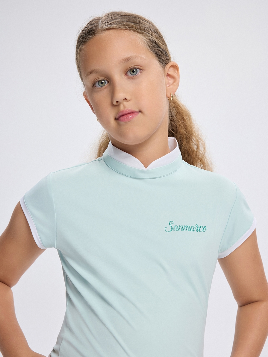 PADOVA-JR MINT POLO DA CONCORSO RAGAZZA MANICA CORTA 