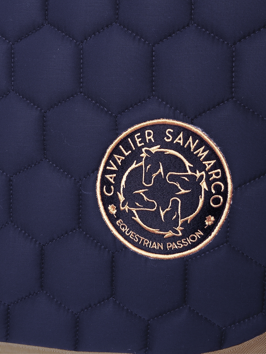 PARIS ROYAL BLUE/BRONZE SOTTOSELLA DISEGNO NIDO D'APE 
