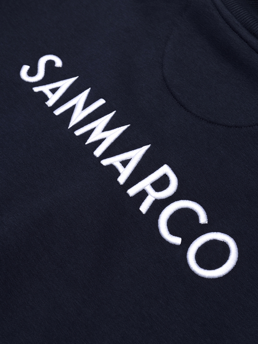 PORTO NAVY UNISEX ZIP-UP SWEATSHIRT