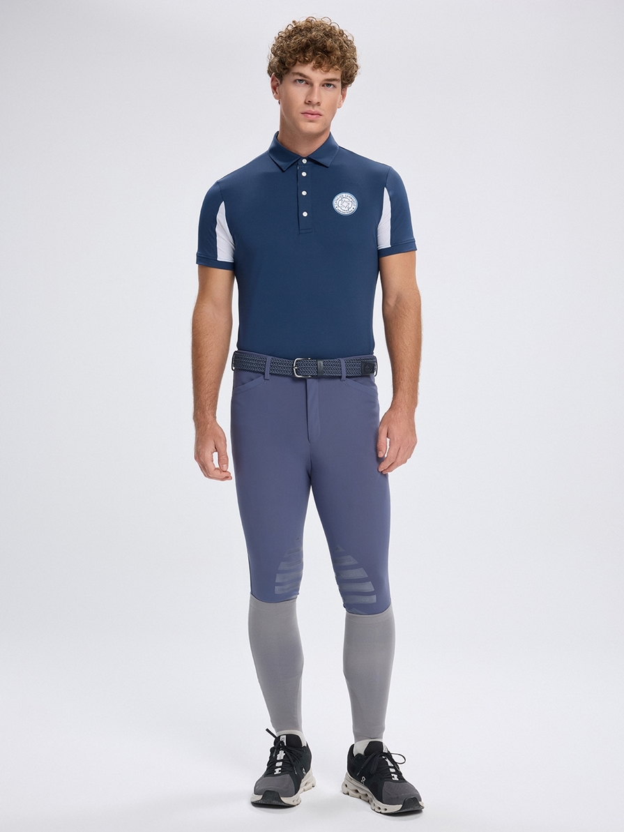SAN DIEGO OBSIDIAN BLUE MEN'S TECH TRAINING POLO SHORT SLEEVE 