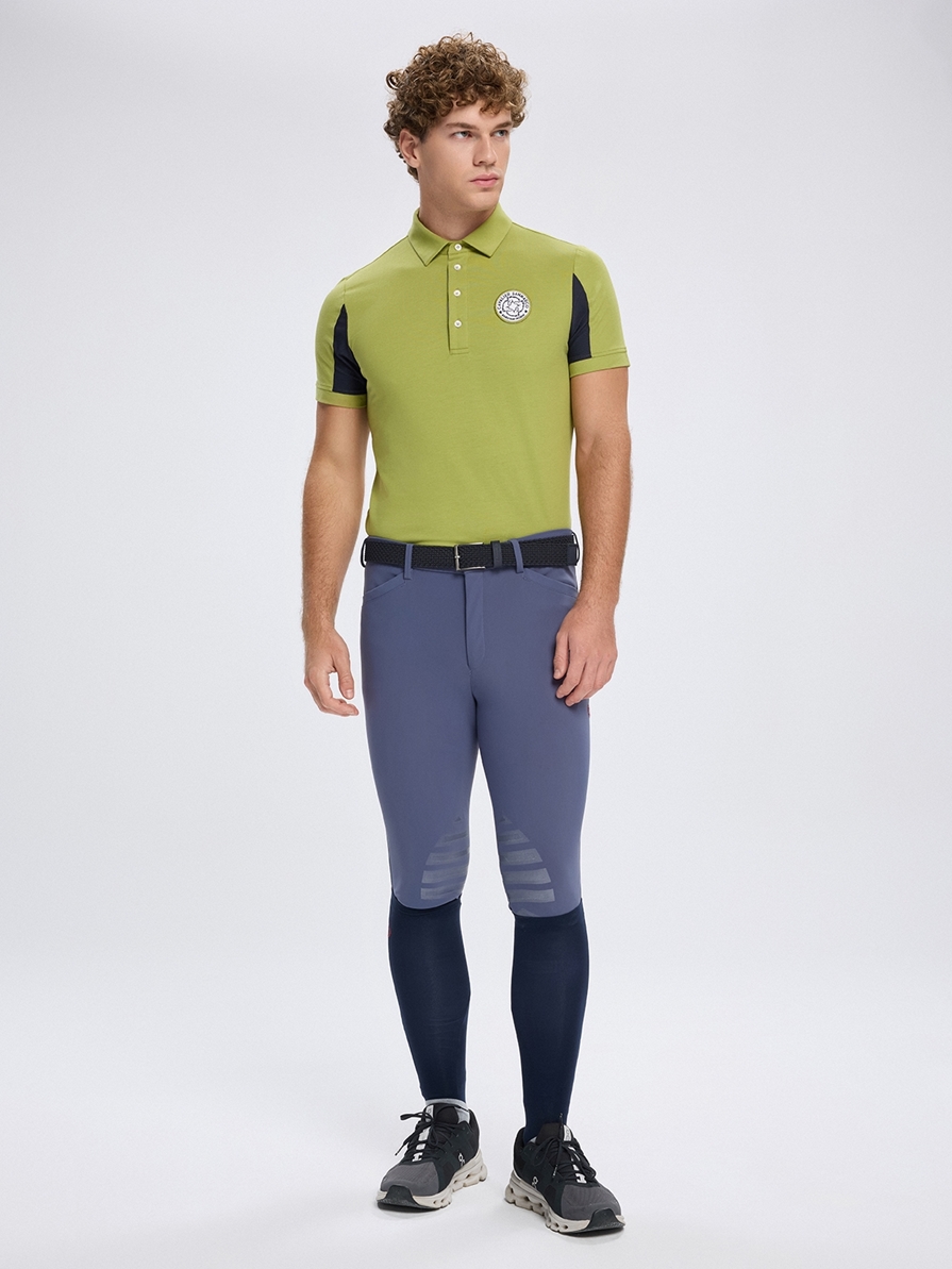 SAN DIEGO PISTACHIO GREEN MEN'S TECH TRAINING POLO SHORT SLEEVE 