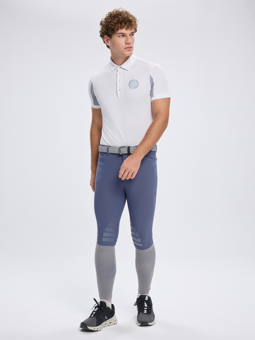 SAN DIEGO WHITE MEN'S TECH TRAINING POLO SHORT SLEEVE 