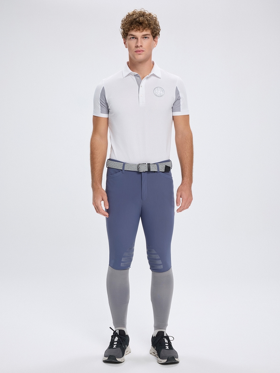 SAN DIEGO WHITE MEN'S TECH TRAINING POLO SHORT SLEEVE 