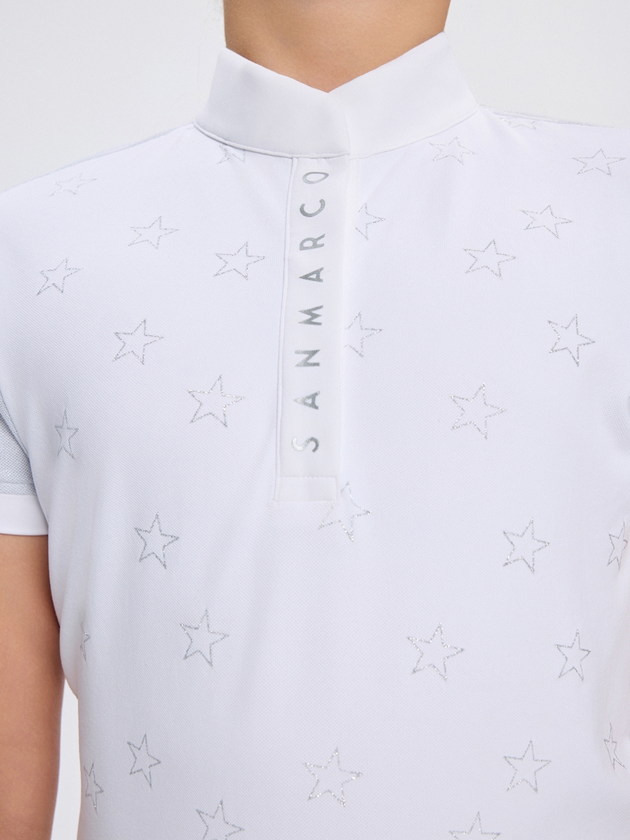 SILVER STAR SILVER POLO DA CONCORSO RAGAZZA MANICA CORTA 