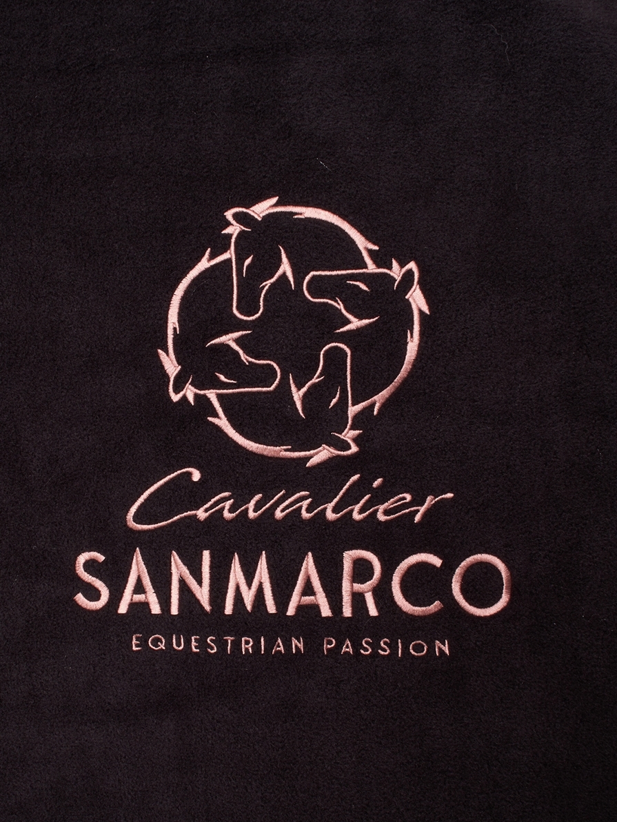 TORONTO BLACK/ROSE GOLD FLEECE BLANKET 
