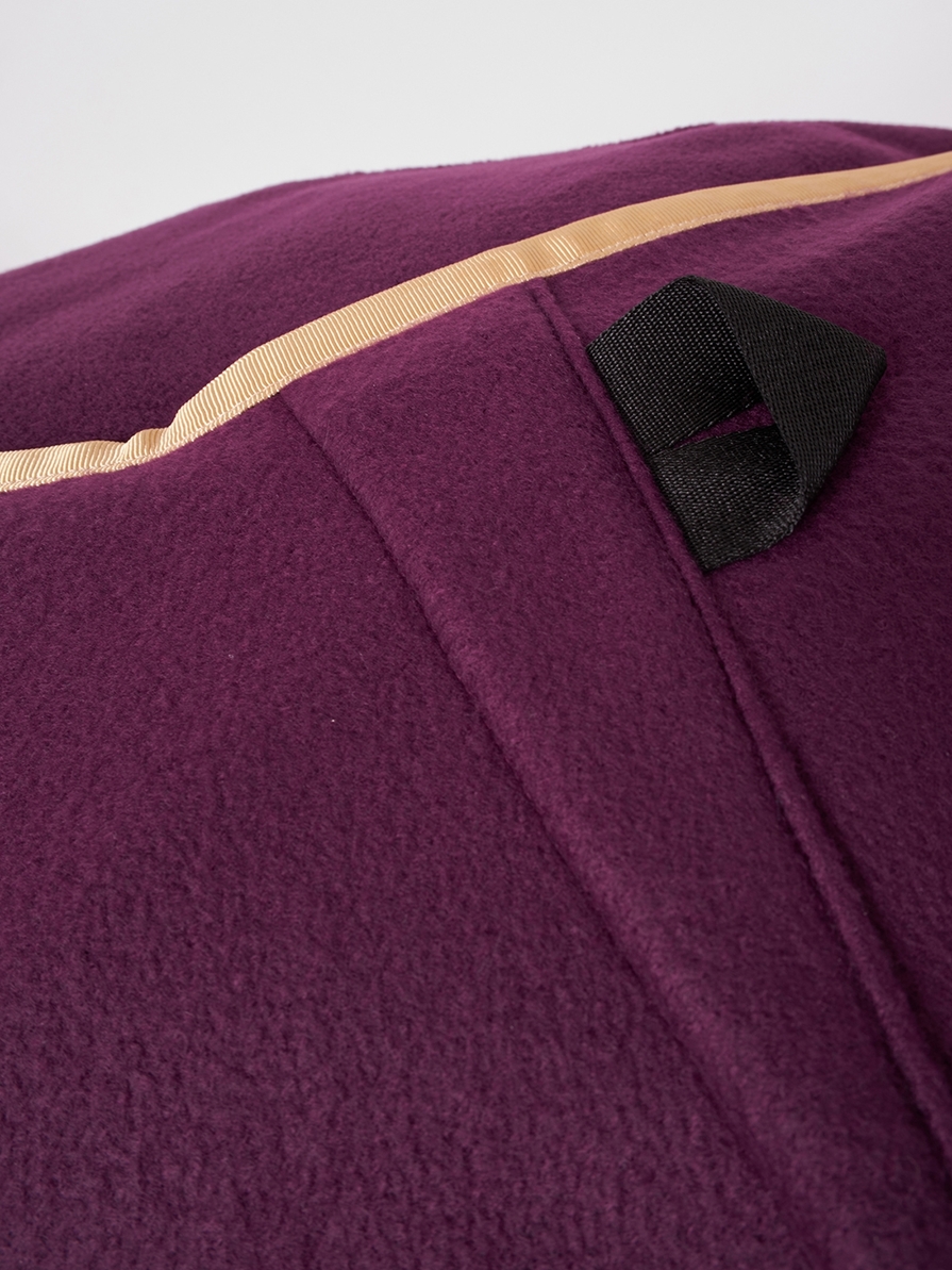 TORONTO-P PURPLE/GOLD FLEECE BLANKET 