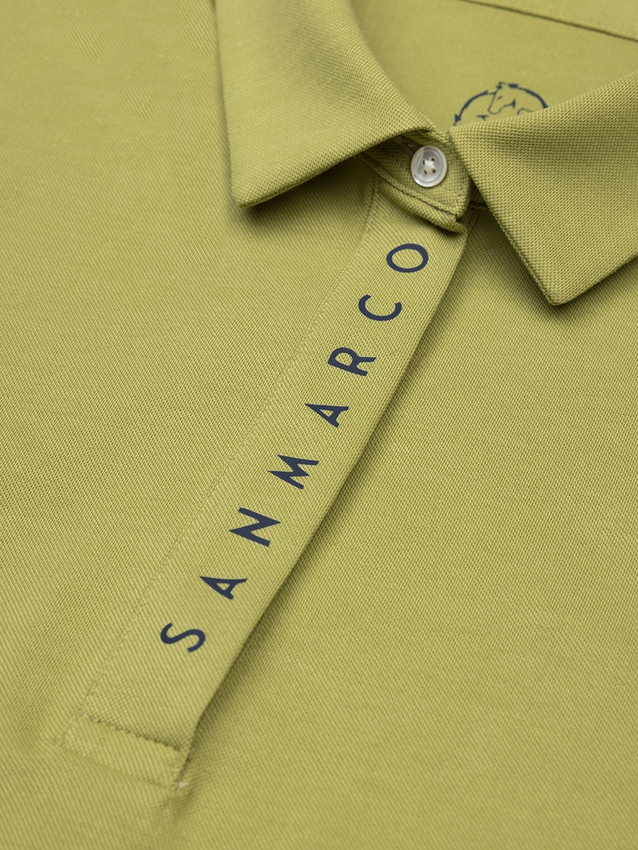 VALENCIA PISTACHIO GREEN WOMEN'S TECH TRAINING POLO SHORT SLEEVE 